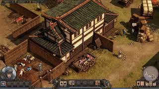 Shadow Tactics  Blades of the Shogun; Gameplay 1; Infiltrate Osaka Castle;Reach The Gate; Free Mugen