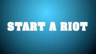 Riot-Tedashii Kinetic Typography
