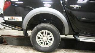 Система вспомогательных подушек AIR LIFT на Mitsubishi L200.