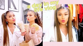 GIRLS SLEEPOVER VLOG ♡ mcdonalds mukbang, get ready with us