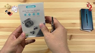 RockSpace Doboss BD35 //Беспроводные TWS наушники с BT5.0 и Touch Control