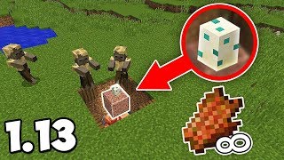 САМАЯ ПРОСТАЯ ЛОВУШКА ДЛЯ ЗОМБИ В МАЙНКРАФТ 1.13
