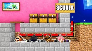 NASCOSTI TUTTA LA NOTTE NELLA SCUOLA! - Scuola di Minecraft #33