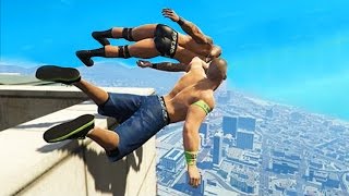 Приколы в GTA 5 | WDF 53 | WWE!