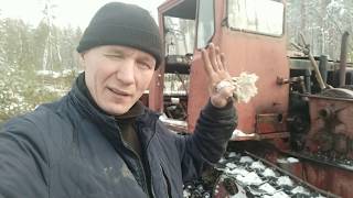 Лопнул гидро шланг с НШ-50 на распределитель ,трактора ТДТ 55