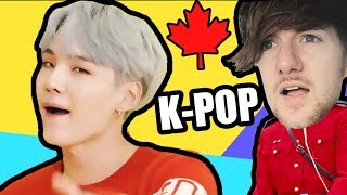 Canadian Tries K-POP | (BTS 방탄소년단 - 'DNA')