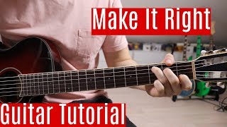 Make It Right - BTS | Guitar Tutorial/Lesson | Easy How To Play (Chords)