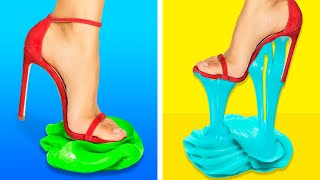 신발 커스터마이즈 || 모든 여성이 알아야 할 천재적인 신발 꿀팁 37가지