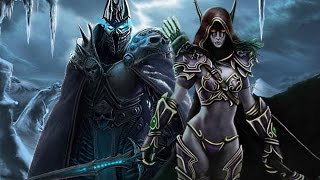 WoW Arthas and Sylvanas' Last Encounter - Halls of Reflection
