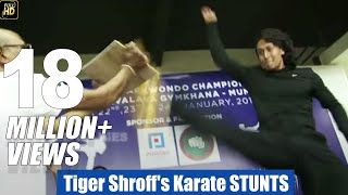 Tiger Shroff's Karate STUNTS Training In Public