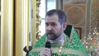 Проповедь отца Алексея Антоновского на 31 мая 2015 г.