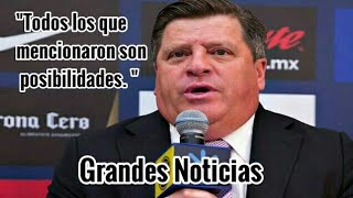 EL PIOJO HABLA DE LOS POSIBLES REFUERZOS DEL CLUB AMERICA