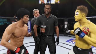 Bruce Lee vs. Killer Bart Simpson (EA Sports UFC 2)