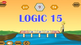 River Crossing IQ Game - Logic 15