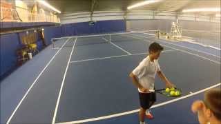 Amar Galijasevic - College Tennis Recruiting Video 2015
