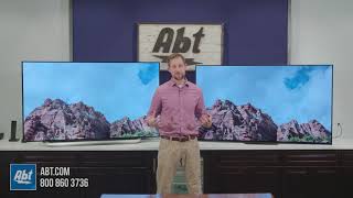 Sony A8F vs LG C8P OLED TV Comparison