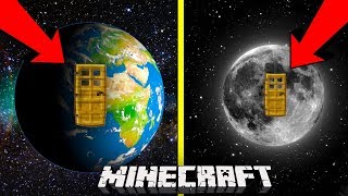 НУБ ПОСТРОИЛ ДОМ В ЗЕМЛЕ ПРОТИВ ДОМА В ЛУНЕ В МАЙНКРАФТ! ЗАЩИТА НУБА MINECRAFT МУЛЬТИК