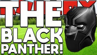 BLACK PANTHER IN ROBLOX! (Roblox Superhero Tycoon)