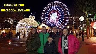 KERSTMARKT MAASTRICHT , MAGISCH MAASTRICHT - Familie Vloggers #88