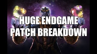 Huge EndGame Patch Breakdown - Marvel Strike Force