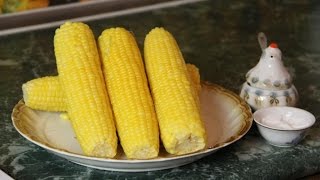 Как варить кукурузу, как сварить кукурузу вкусно
