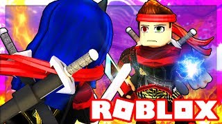 NINJA TRAINING OBBY SCHOOL IN ROBLOX!