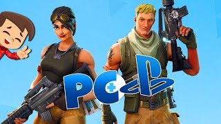 Как поиграть в Fortnite вместе PS4+PC
