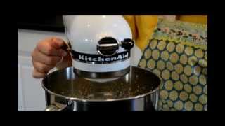 Buttermilk Waffles with Blueberry Syrup using KitchenAid® Products
