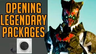 Destiny DEAD ORBIT SHADER- Opening LEGENDARY PACKAGES W/ SHADER from DEAD ORBIT