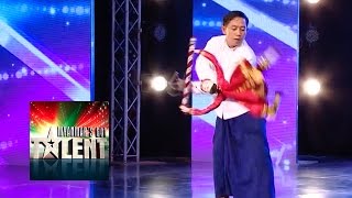 Amazing Puppet Dancer Audition | Myanmar Got Talent 2015 Season 2 Episode 4