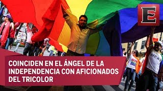 Arranca marcha lésbico-gay en la CDMX