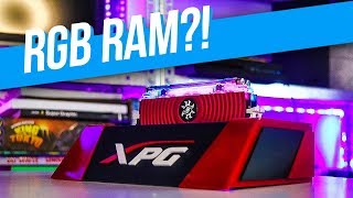 RGB RAM?! ADATA'S RGB, Watercooled RAM