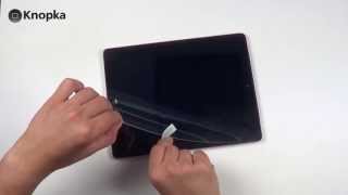 Как клеить пленку на экран iPad