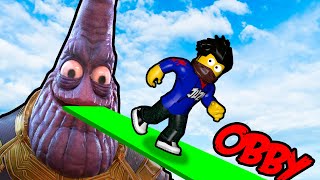 ОББИ ПОБЕГ ОТ ТАНОСА В РОБЛОКС ! obby Roblox