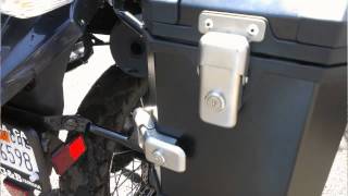 SW Motech TraX ® EVO ALU-BOXES Install and Review on to KLR 650 with Billy Carmen