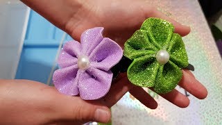 Kinder Малыш Тв?Делаем Цветочки Из Фоамирана ?