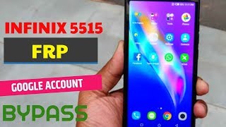 infinix Smart 2  X5515 & X609 FRP Lock 8 1 0 Google Account Bypass