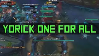 One for All! 5 Yoricks, 5 Maidens, 40 Ghouls | League Clips