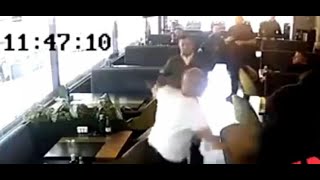 Кива устроил драку в кафе и получил по щам