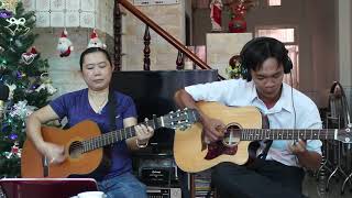 Hoà tấu guitar_Con đường xưa em đi _Trình bày Phi Hồ và Nguyễn Hiền