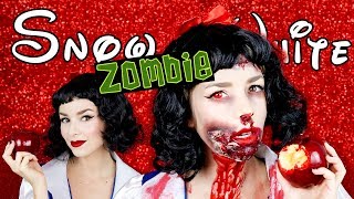 ZOMBIE SNOW WHITE - BRANCA DE NEVE ZOMBIE #HALLOWEEN2018 | Alice Trewinnard