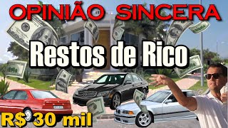 Lista de carros que já foram caros mas agora estão super baratos! Restos de Rico até 30 mil reais!