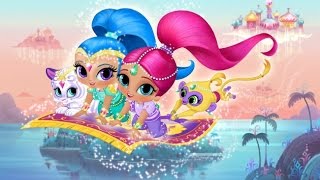 Shimmer and Shine DressUp with Shine \ Шиммер и Шайн Наряды Шайн