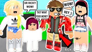REJECTING GOLD DIGGERS?! ROBLOX ONLINE DATING | Roblox Troll w/ YOUR Ideas! Roblox Funny Moments