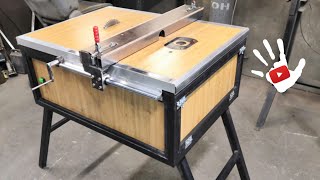 DYI Table Saw and Router. Циркулярка с фрезерным столом Не Своими Руками.