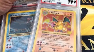 And THIS PSA Graded SHADOWLESS Base Set Charizard Grade is...