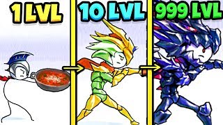 ЭВОЛЮЦИЯ ОХОТНИКА ЧТОБЫ ОТКРЫТЬ ОХОТУ НА ДРАКОНОВ В ИГРЕ DRAGON HUNTER CLICKER!