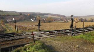 Železniční přejezd Nemotice - Mechanické závory PZM1 [2011]