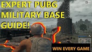 EXPERT PUBG MILITARY BASE GUIDE | WIN IN SOSNOVKA EVERY GAME