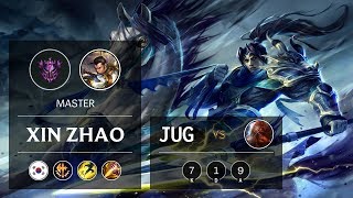 Xin Zhao Jungle vs Gragas - KR Master Patch 9.12